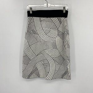 Maeve Striped Midi Skirt Small